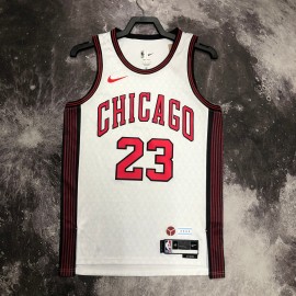 Camiseta Michael Jordan #23 Chicago Bulls 2023 City Edition Blanco