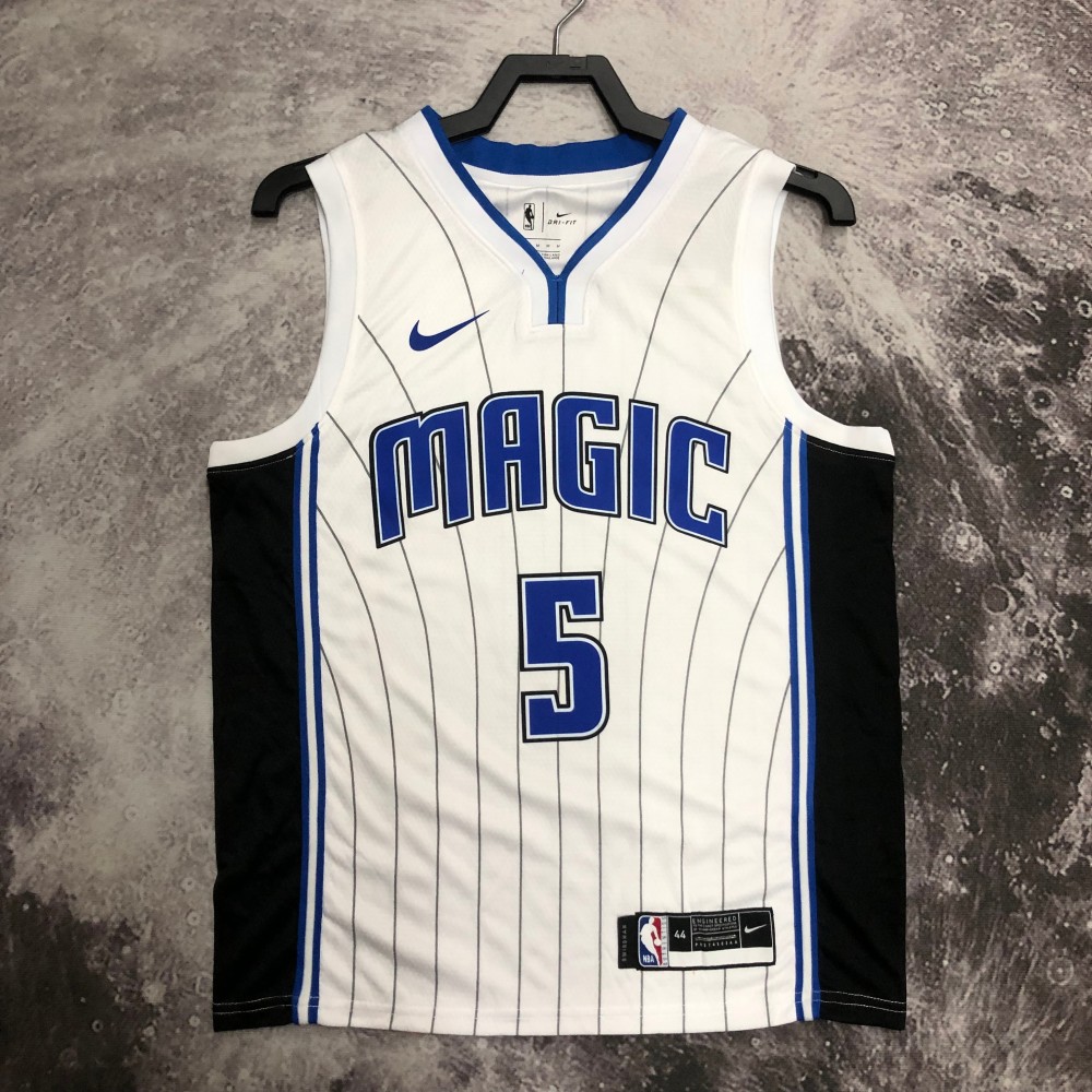 Camiseta Paolo Banchero #5 Orlando Magic Blanco