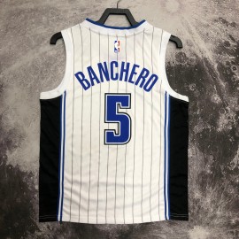 Camiseta Paolo Banchero #5 Orlando Magic Blanco