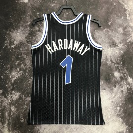 Camiseta Penny Hardaway #1 Orlando Magic 1995 Classic Edition Negro