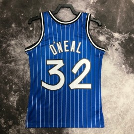 Camiseta Shaquille O'Neal #32 Orlando Magic 1995 Classic Edition Azul