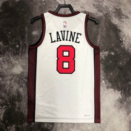 Camiseta Zach LaVine #8 Chicago Bulls 2023 City Edition Blanco Camiseta Zach LaVine #8 Chicago Bulls 2023 City Edition Blanco