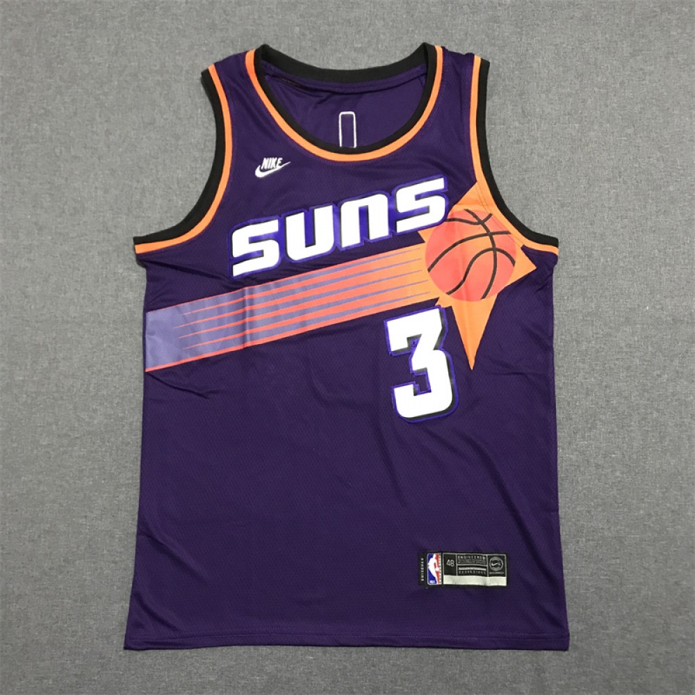 Camiseta Chris Paul #3 Phoenix Suns 22/23 Classic Edition Púrpura Camiseta Chris Paul #3 Phoenix Suns 22/23 Classic Edition Púrpura