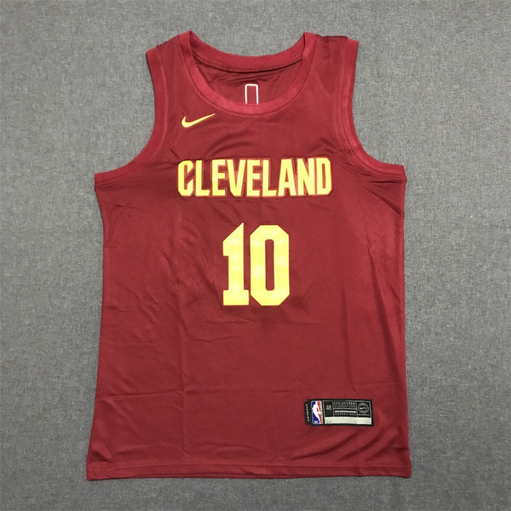 Camiseta Darius Garland #10 Cleveland Cavaliers 22/23 Rojo Camiseta Darius Garland #10 Cleveland Cavaliers 22/23 Rojo