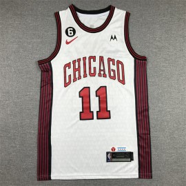 Camiseta DeMar DeRozan #11 Chicago Bulls 2023 Blanco City Edition