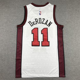Camiseta DeMar DeRozan #11 Chicago Bulls 2023 Blanco City Edition Camiseta DeMar DeRozan #11 Chicago Bulls 2023 Blanco City Edition