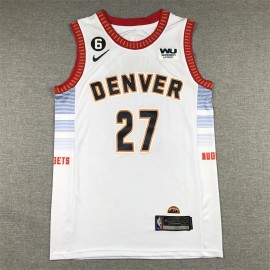 Camiseta Jamal Murray #27 Denver Nuggets 2023 City Edition Blanco