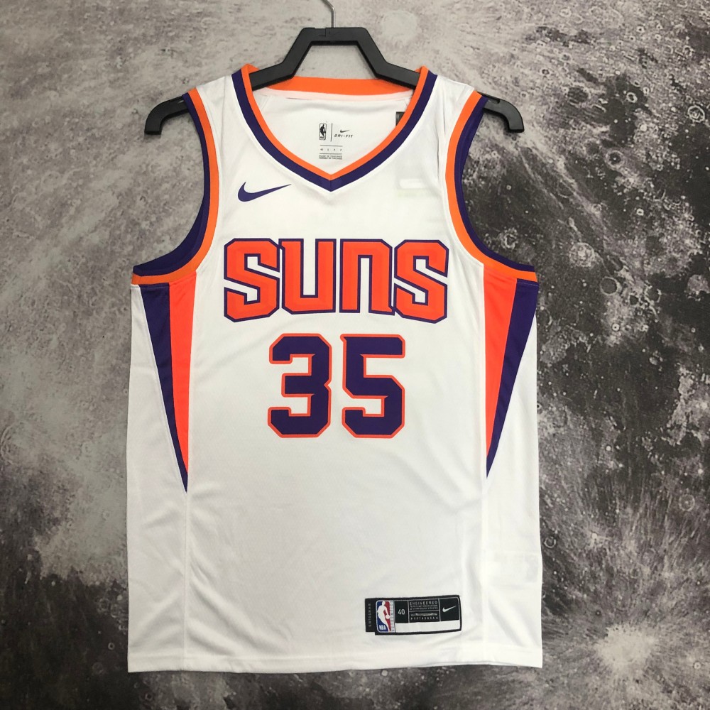 Camiseta Kevin Durant #35 Phoenix Suns Blanco Camiseta Kevin Durant #35 Phoenix Suns Blanco