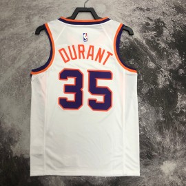 Camiseta Kevin Durant #35 Phoenix Suns Blanco Camiseta Kevin Durant #35 Phoenix Suns Blanco