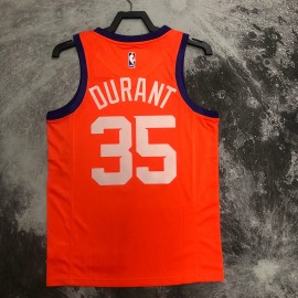 Camiseta Kevin Durant #35 Phoenix Suns Jordan Limited Edition Naranja  Camiseta Kevin Durant #35 Phoenix Suns Jordan Limited Edition Naranja
