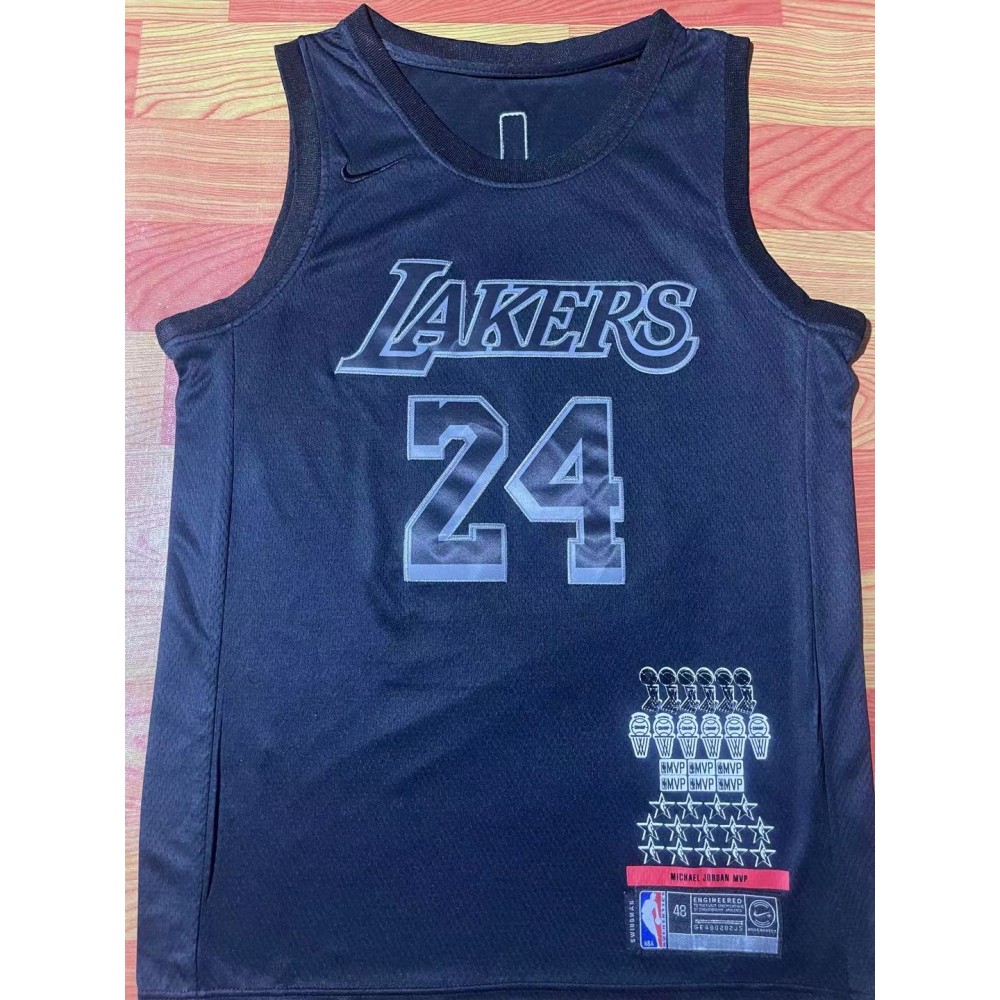 Camiseta Kobe Bryant #24 Los Angeles Lakers Negro
