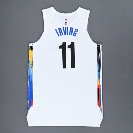 Camiseta Kyrie Irving #11 Brooklyn Nets 22/23 Blanco City Edition Camiseta Kyrie Irving #11 Brooklyn Nets 22/23 Blanco City Edition
