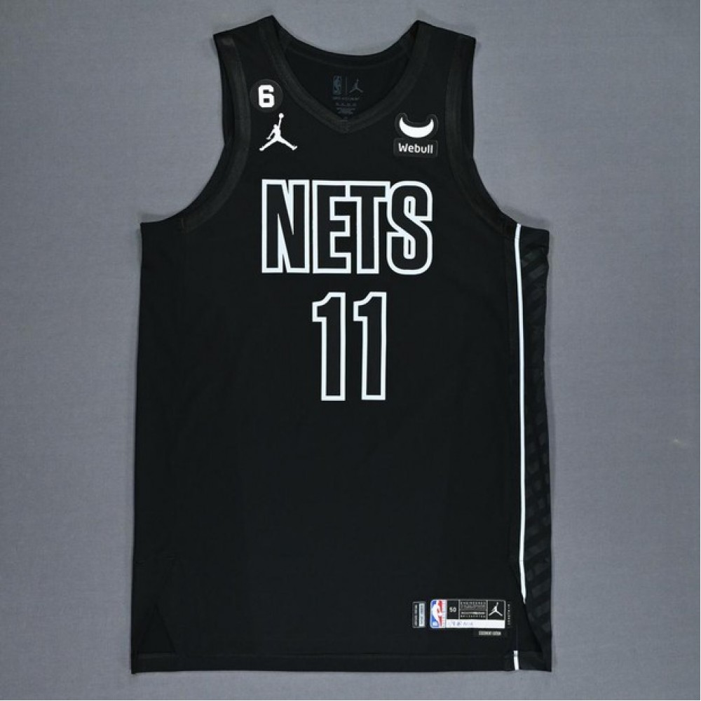 Camiseta Kyrie Irving #11 Brooklyn Nets Negro Statement Edition Camiseta Kyrie Irving #11 Brooklyn Nets Negro Statement Edition
