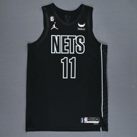 Camiseta Kyrie Irving #11 Brooklyn Nets Negro Statement Edition