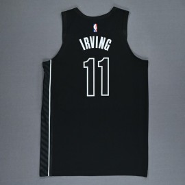 Camiseta Kyrie Irving #11 Brooklyn Nets Negro Statement Edition Camiseta Kyrie Irving #11 Brooklyn Nets Negro Statement Edition