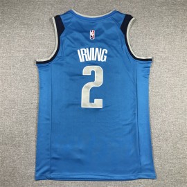 Camiseta Kyrie Irving #2 Dallas Mavericks Azul Camiseta Kyrie Irving #2 Dallas Mavericks Azul
