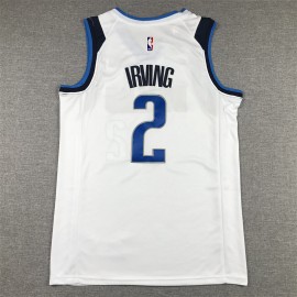 Camiseta Kyrie Irving #2 Dallas Mavericks Blanco Camiseta Kyrie Irving #2 Dallas Mavericks Blanco