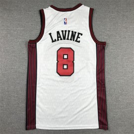 Camiseta Zach LaVine #8 Chicago Bulls 2023 Blanco City Edition Camiseta Zach LaVine #8 Chicago Bulls 2023 Blanco City Edition