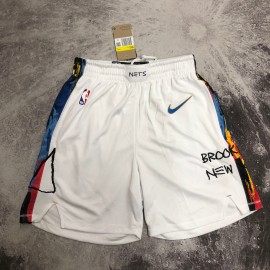 Pantalon Corto Brooklyn Nets 2023 City Edition Blanco