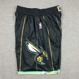 Pantalon Corto Charlotte Hornets 2023 City Edition Negro Pantalon Corto Charlotte Hornets 2023 City Edition Negro
