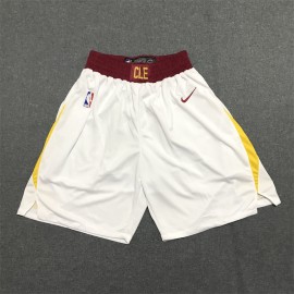 Pantalon Corto Cleveland Cavaliers Blanco