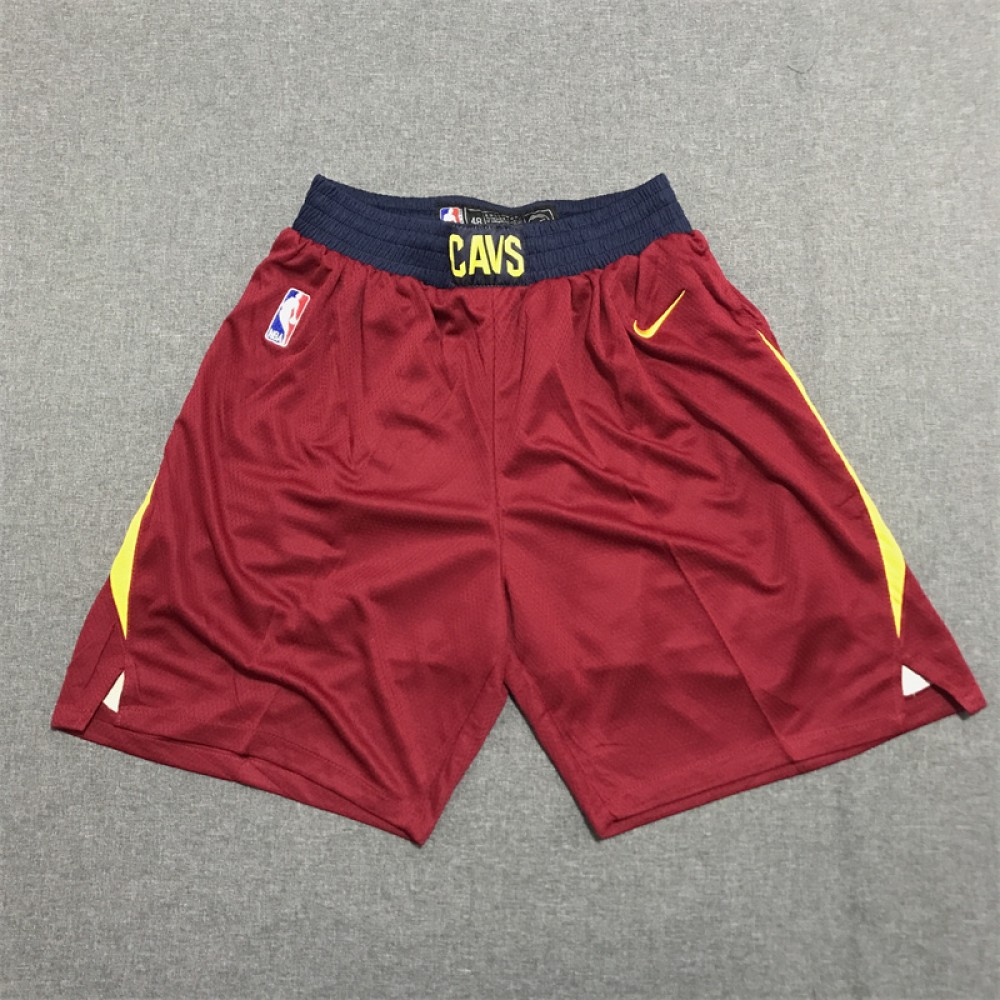 Pantalon Corto Cleveland Cavaliers Rojo