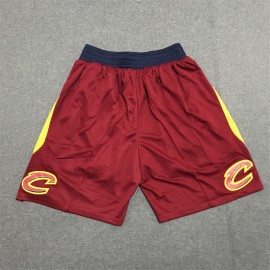 Pantalon Corto Cleveland Cavaliers Rojo