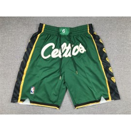 Pantalon Corto De Bolsillo Boston Celtics 2023 City Edition Verde