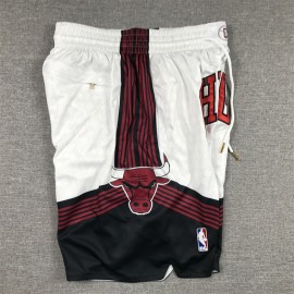 Pantalon Corto De Bolsillo Chicago Bulls 2023 City Edition Blanco