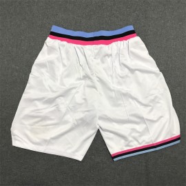 Pantalon Corto Miami Heat 17/18 City Edition Blanco