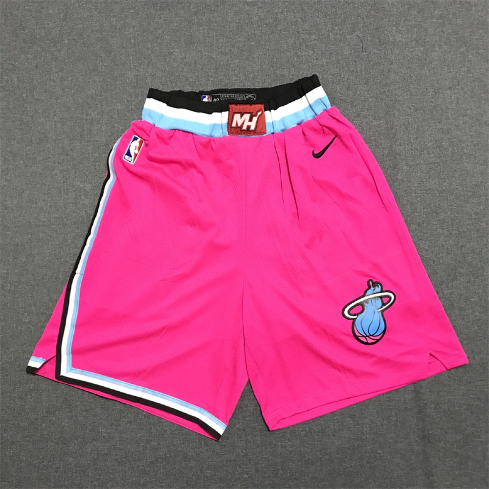 Pantalon Corto Miami Heat 19/20 Earned Edition Rosa