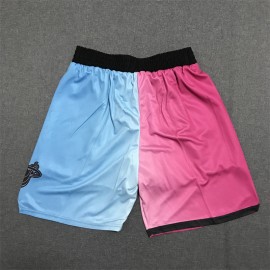 Pantalon Corto Miami Heat 20/21 City Edition Azul/Rosa