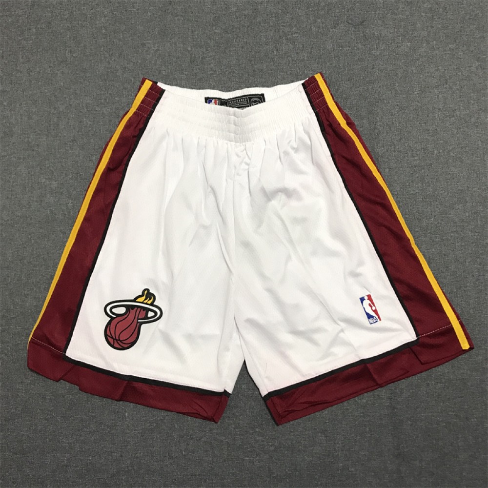 Pantalon Corto Miami Heat Blanco