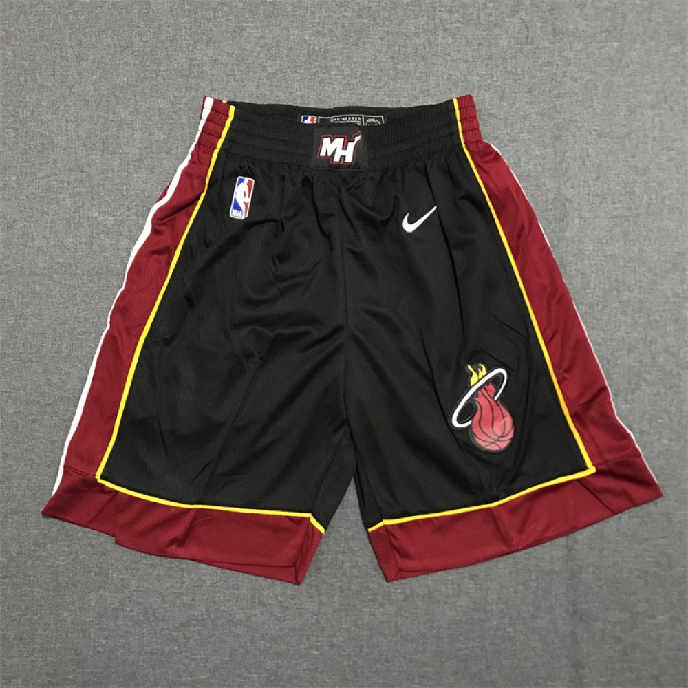 Pantalon Corto Miami Heat Negro Pantalon Corto Miami Heat Negro