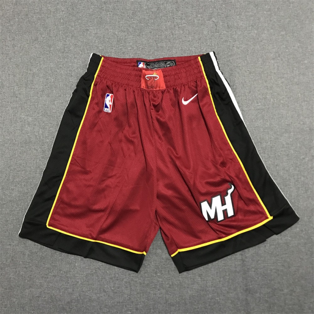 Pantalon Corto Miami Heat Rojo