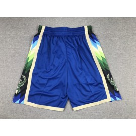 Pantalon Corto Milwaukee Bucks 2023 City Edition Azul Pantalon Corto Milwaukee Bucks 2023 City Edition Azul