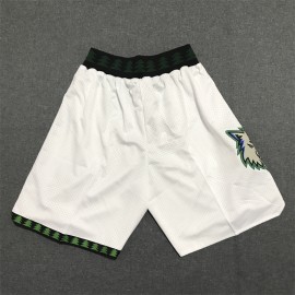 Pantalon Corto Minnesota Timberwolves Classic Edition Blanco