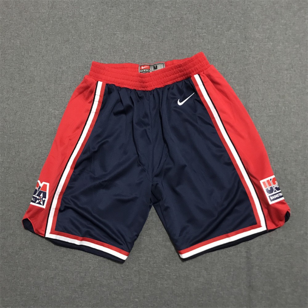 Pantalon Corto USA 1992 Dream Team Edición Olímpica Barcelona Azul Marino