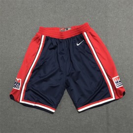 Pantalon Corto USA 1992 Dream Team Edición Olímpica Barcelona Azul Marino