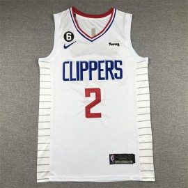Camiseta Kawhi Leonard #2 Los Angeles Clippers Blanco