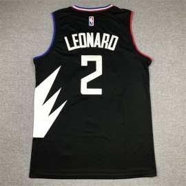 Camiseta Kawhi Leonard #2 Los Angeles Clippers Statement Edition Negro Camiseta Kawhi Leonard #2 Los Angeles Clippers Statement Edition Negro