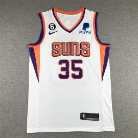 Camiseta Kevin Durant #35 Phoenix Suns Blanco