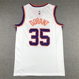 Camiseta Kevin Durant #35 Phoenix Suns Blanco Camiseta Kevin Durant #35 Phoenix Suns Blanco