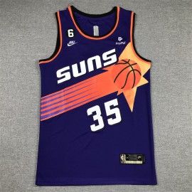 Camiseta Kevin Durant #35 Phoenix Suns Icon Edition Púrpura