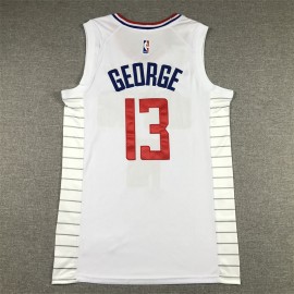 Camiseta Paul George #13 Los Angeles Clippers Blanco Camiseta Paul George #13 Los Angeles Clippers Blanco