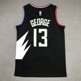 Camiseta Paul George #13 Los Angeles Clippers Statement Edition Negro Camiseta Paul George #13 Los Angeles Clippers Statement Edition Negro