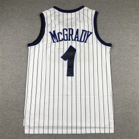 Camiseta Tracy McGrady #1 Orlando Magic Rayas Blancas Camiseta Tracy McGrady #1 Orlando Magic Rayas Blancas
