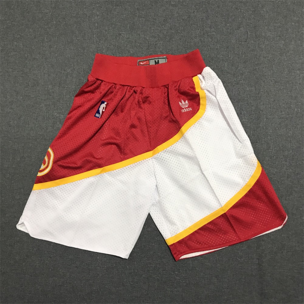 Pantalon Corto Atlanta Hawks Rojo/Blanco
