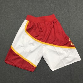 Pantalon Corto Atlanta Hawks Rojo/Blanco