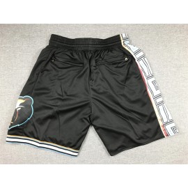 Pantalon Corto De Bolsillo Memphis Grizzlies 2023 Negro City Edition